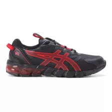 Tênis Asics Gel Quantum 90 Mesh Masculino Preto/vermelho