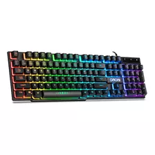 Chonchow Teclado Para Juegos Con Cable Para Mac,