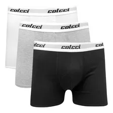 Cueca Masculina Colcci Preta E Branca Kit Com 3 Peças