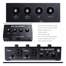 Interfaz De Audio M-audio Duo Profesional 