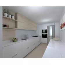 Cocinas Empotradas, Muebles+diseño 3d A Medida+ Tope Granito