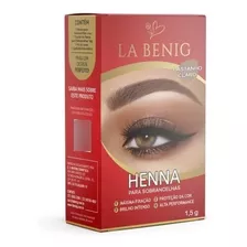 La Benig Henna De Sobrancelhas 1,5g - Cor Castanho Claro