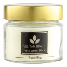 Velitah Brasil Vela Aromática Premium Baunilha 140g 30h Aromatizada