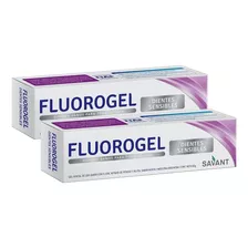 Gel Dental Fluorogel Dientes Sensibles Pack X 2