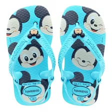 Sandália Havaianas New Baby Disney Classics Mickey Azul