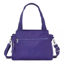 Bolsa Kipling Original Nueva Color Lavender Night Diseño De La Tela Liso