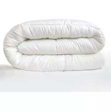 Edredón Duvet Con Relleno Matrimonial Blanco Ultra Suave