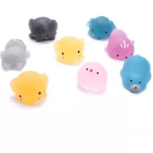 Juego De 8 Pelotas Antiestrés Squishy Lindo Animales