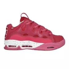 Zapatillas Osiris Modelo D3 2001 Rosa Blanco Exclusiva Mujer