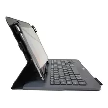 Teclado Logitech Universal Folio 9 A 10 Bluetooth Black