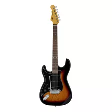 Guitarra Eléctrica Para Zurdo G&l Tribute Legacy De Fresno/tilo 3-tone Sunburst Brillante Con Diapasón De Jatoba