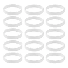 2 5 Piezas / Paquete Pulseras De Silicona Simples Pulseras