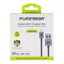 Cable Puregear Mfi Para iPhone 7 8 Normal Se 2020 *1m