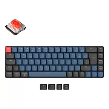 Teclado Mecánico Keychron K7 Pro Rgb Esp Bluetooth Sw/ Red