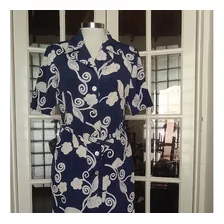 Hermoso Vestido Estampado- Un Clásico Como Nuevo-