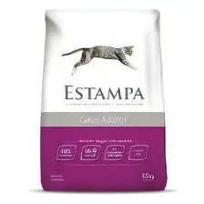 Alimento Estampa Premium Para Gato Adulto En Bolsa De 15 kg