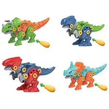 Dinossauro Monta Desmonta 4 Un Ferramenta Brinquedo Infantil