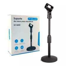 Suporte De Mesa Pedestal Microfone Podcast Youtuber Studio