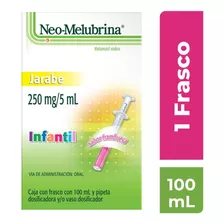 Neo-melubrina Jarabe Infantil 250 Mg/5 Ml Frasco Con 100 Ml