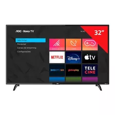 Smart Tv Roku 32'' Hd Led 3 Hdmi 1 Usb 32s5195 Aoc Bivolt