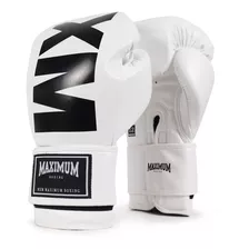 Luva De Boxe E Muay Thai Mxm Inverse - White/black - Maximum