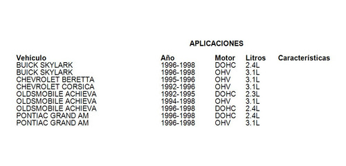 Deposito Anticongelante Oldsmobile Cutlass 1997 - 1999 3.1l Foto 6