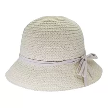 Sombrero Infantil Lizo Con Cordon Y Lazo 7309 Varios Colores