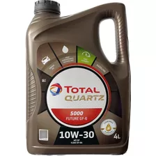 Aceite Motor Total Quartz 5000 Future 10w30 4 + 1 Litros