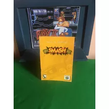 Super Smash Bros Manual De Instrução- Nintendo 64 Gradiente