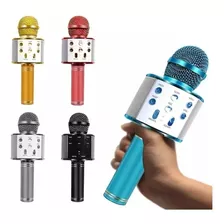 Microfono Inalambrico Karaoke Con Bocina Bluetooth Wireless