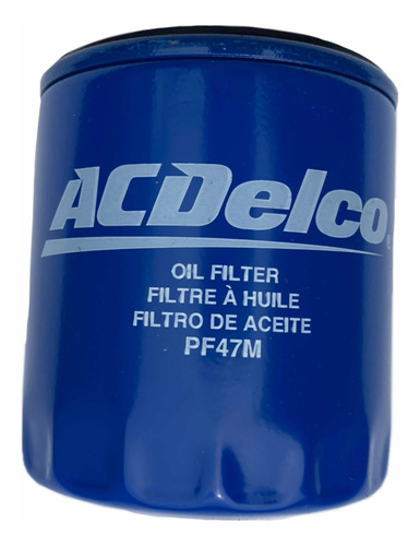 Filtro Aceite Acdelco Para Chevrolet Chevy Corsa Aveo 09-17 Foto 2