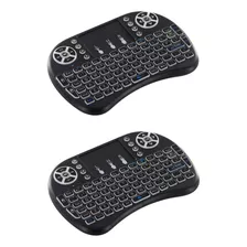 2 Mini Teclado Mouse Usb Wireless Touch Game Smart Tvbox Pc