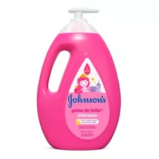 Shampoo Johnson's Baby Gotas De Brillo De Aceite De Argán En Dosificador De 1l Por 1 Unidad