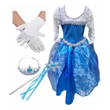 Disfraz Princesa Frozen Día Del Libro Cuento Infantiles
