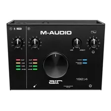 Interface De Audio Usb M-audio Air 192 4 2x2 Cor Preto 110v/220v