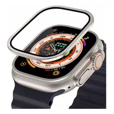 Pelicula 3d Borda Metal Compatível Apple Watch Ultra 49mm