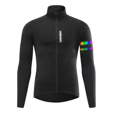 Chamarra Termica Polar Reflejante Ciclismo Run Deportiva