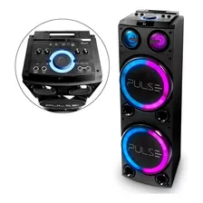 Caixa De Som Bluetooth Pulsesound Sp507 1800w Com Rodinhas