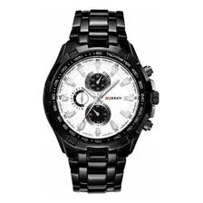 Reloj De Cuarzo De Acero Inoxidable Curren 8023 Para Hombre