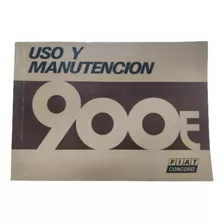 Manual Uso Y Manutencion Tractor 900e