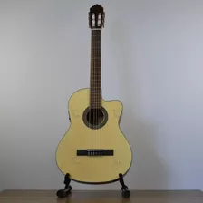 Violão Elétrico Cort Nylon Classico Cutway Ac 120ce Op