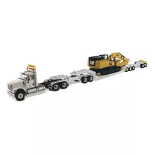 Cj Caminhão International Hx520 + Caterpillar 349f 1:50 Dm