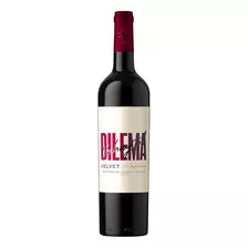 Botella De Vino Tinto Velvet 750 Ml Bodega Dilema Wines