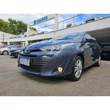 Toyota Yaris 4p Xls Mt 2019 Azul Usado Nt