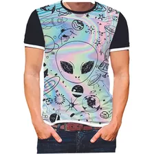 Camiseta Camisa Personalizada Ete Psicodelico Rave Arte 1