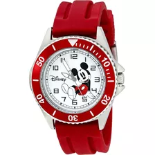 Reloj Mickey Mouse W002392 De Disney Para Hombres Con Banda 
