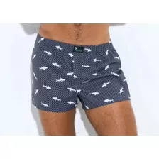 Boxer De Tela Poplin Estampado 2 Al 6 Ritmo Art.8001