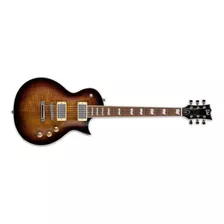 Guitarra Esp Ref Ec256 Dark Brown Sunburst