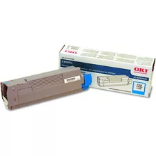 Okidata Cyan Toner Cartridge Oem C6000, Serie C6050 (4331934