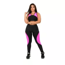 Top E Legging Moda Fitness Roupa Academia Promoção 